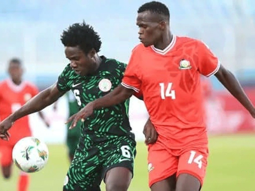 Football : Nigeria et Kenya U-20 se neutralisent dans un duel intense