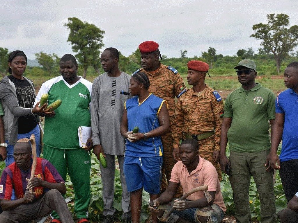 Burkina Faso : Le 22e RIC de Gaoua en action pour l’autosuffisance alimentaire